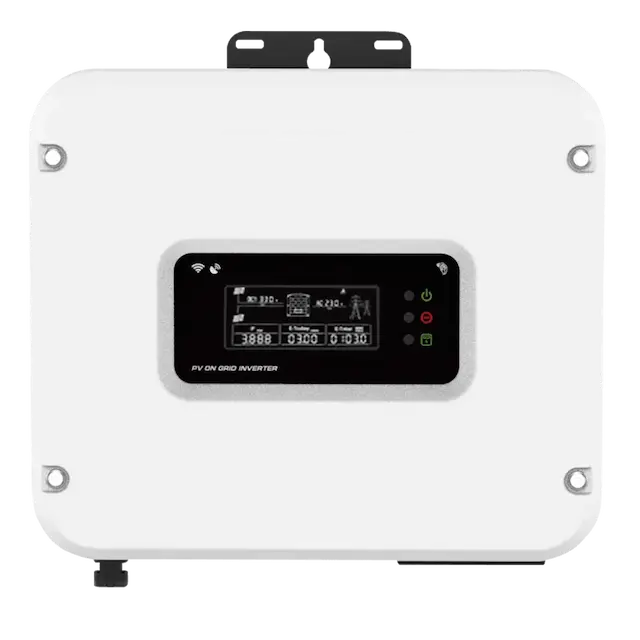 High-Efficiency On-Grid Solar Inverter for Home and Commercial Solar Systems.