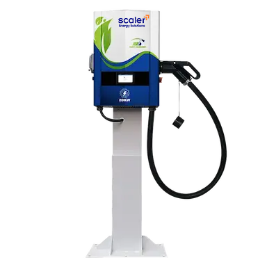 DC fast EV charger station - 120kW for electric vehicles, high-speed electric car charging solution